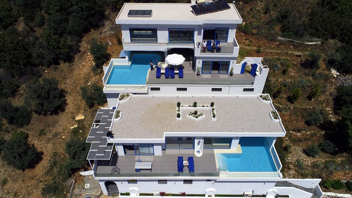 Lüks villa turizminde bayram yoğunluğu