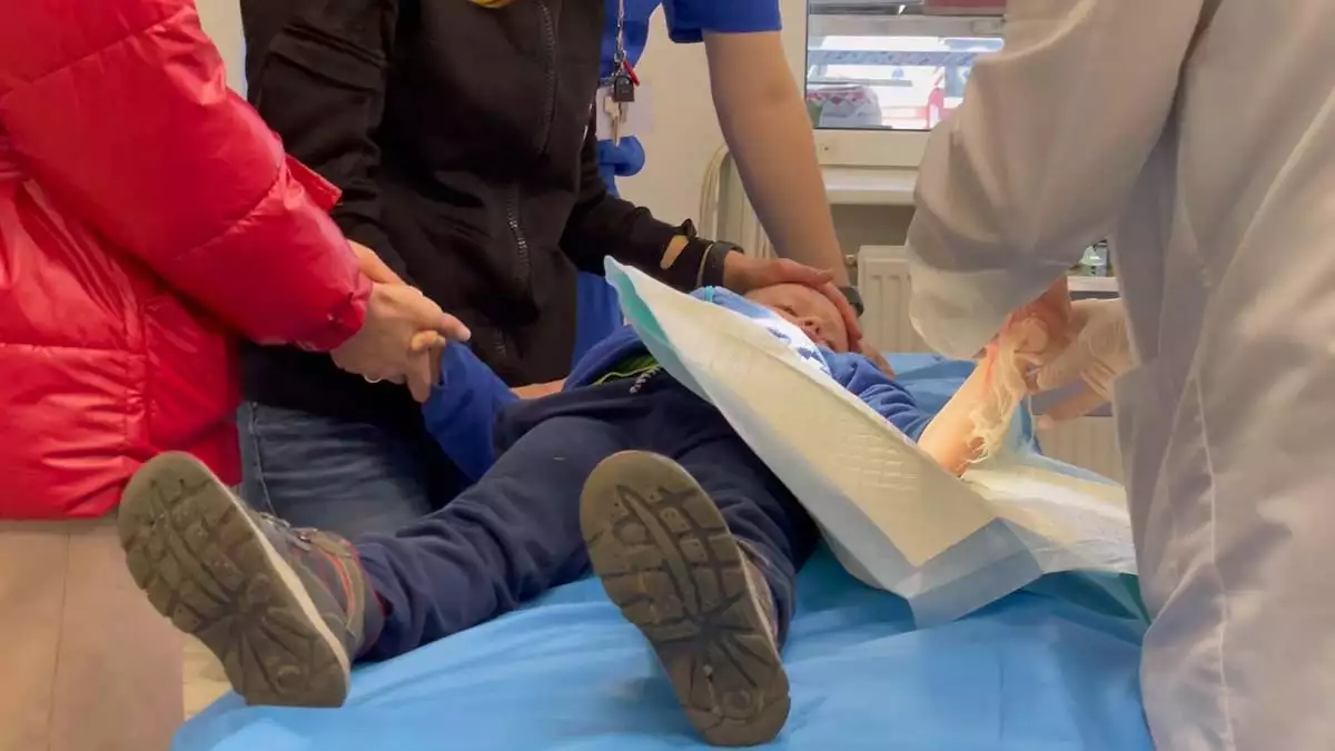 Lviv’de yaralanan çocuk hastaneye kaldırıldı