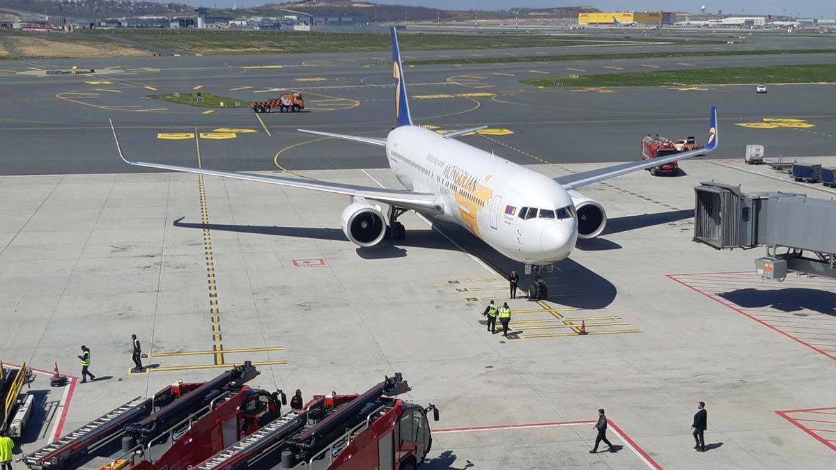MIAT Mongolian Airlines seferlerine başladı
