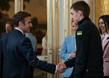 Macron, Melitopol Belediye Başkanını ağırladı