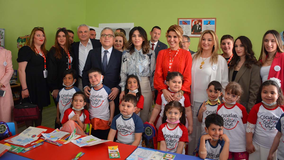 Çocuklar Gülsün Diye-Murat Halim Gürs Anaokulu açıldı