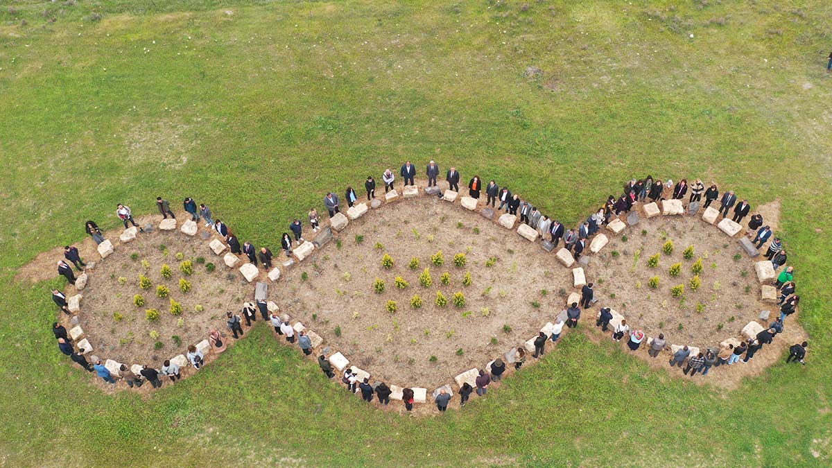 Pistoletto’nun ‘Üçüncü Bahçe’ eseri sergiye çıktı