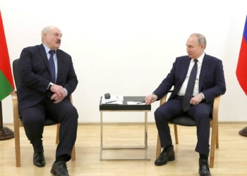 Putin, Belaruslu Lukaşenko ile bir araya geldi