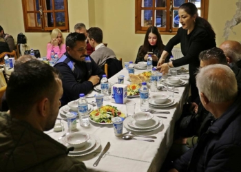 Samsun’da kilisede iftar