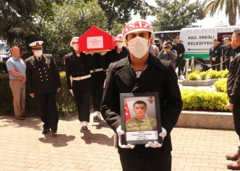 Şehit Doğukan Korkmaz, toprağa verildi