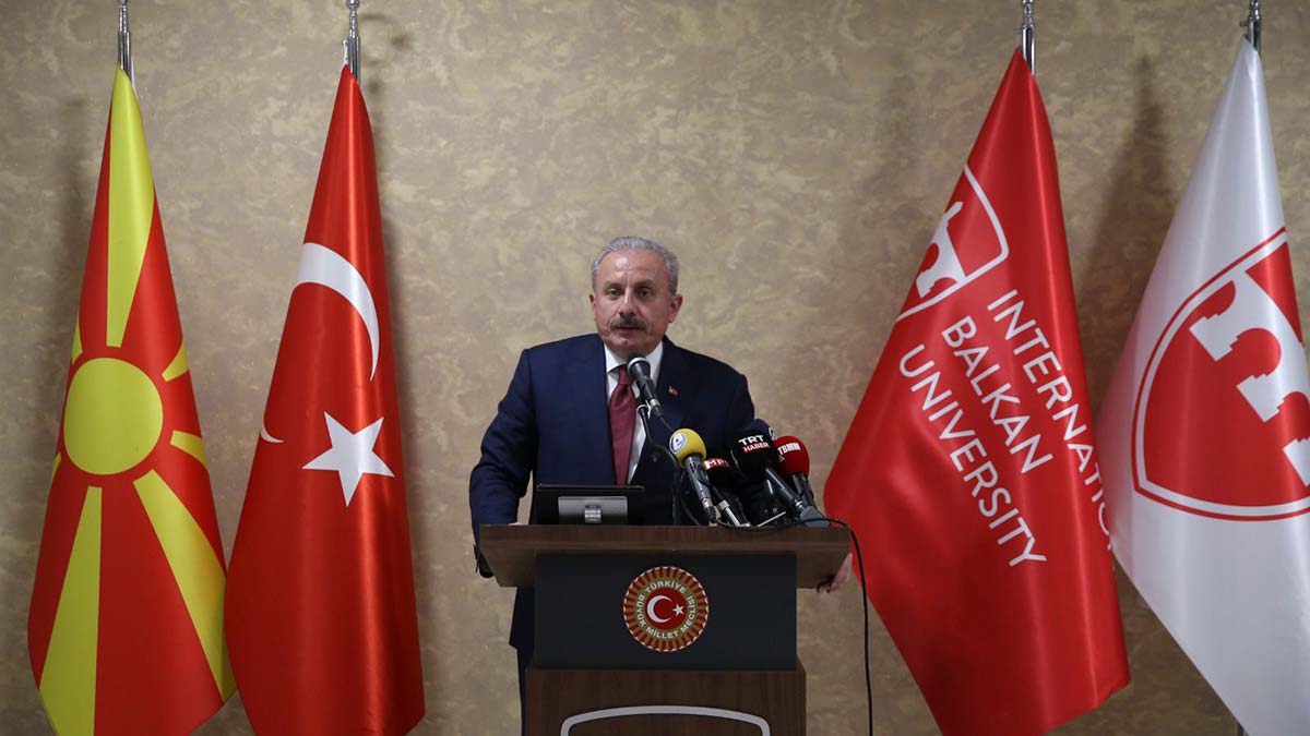 Şentop, Balkan Üniversitesi'nin iftarına katıldı