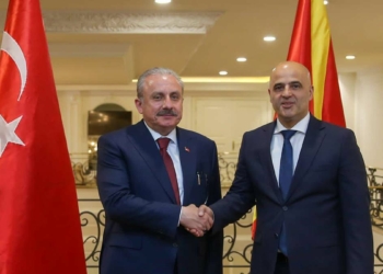 Şentop, Kuzey Makedonya Başbakanı ile görüştü