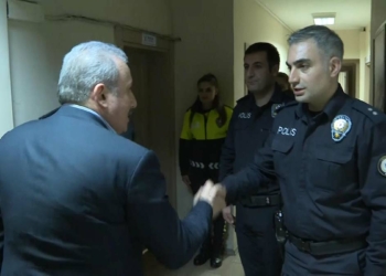 Şentop’tan karakola sürpriz ziyaret