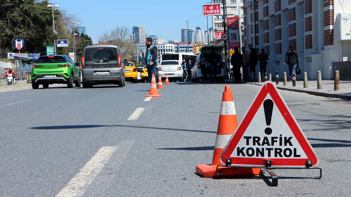 Şişli'de taksi denetimi