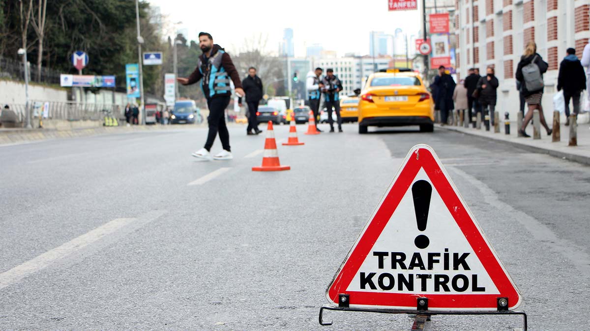 Şişli'de taksi denetimi