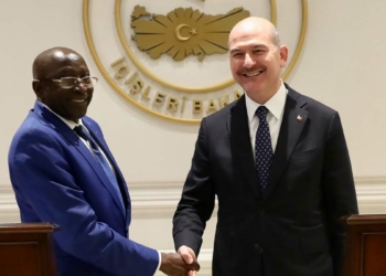 Soylu, Gambiyalı mevkidaşı Sonko ile görüştü