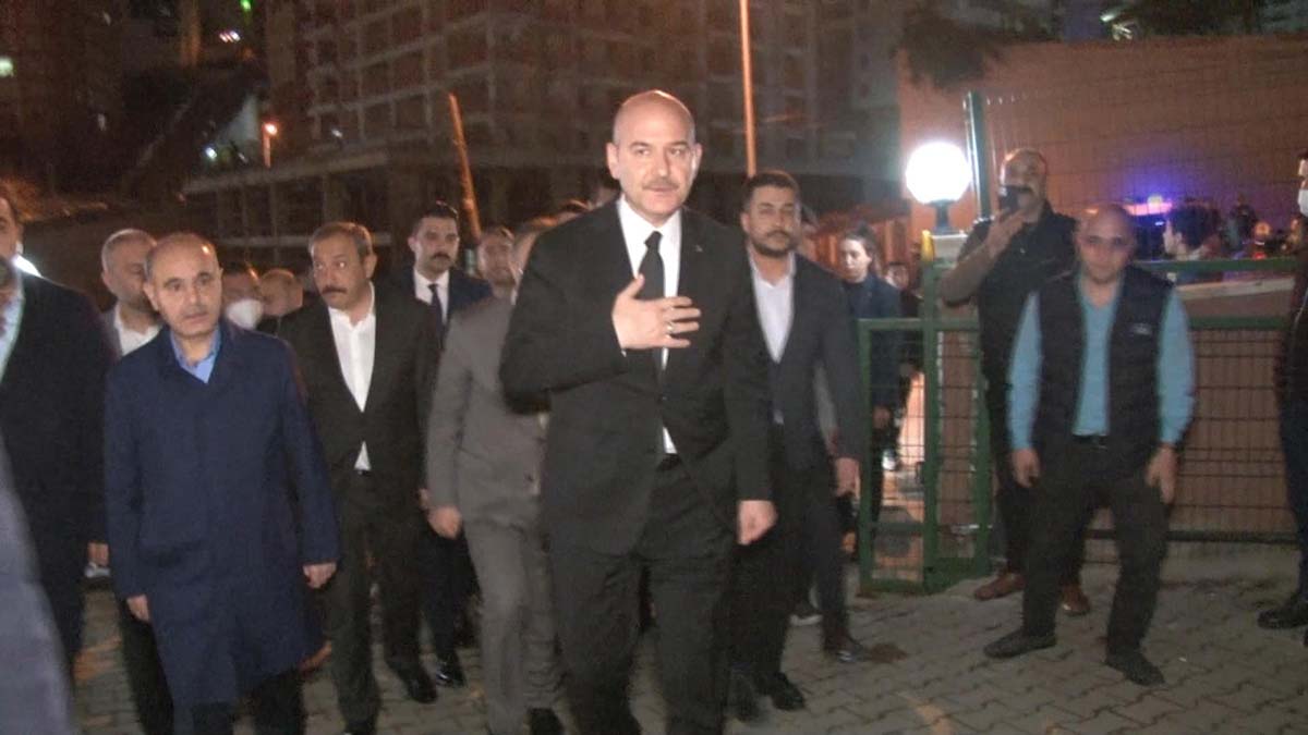 Soylu'dan, şehit Kanlıkuyu'nun babasına taziye