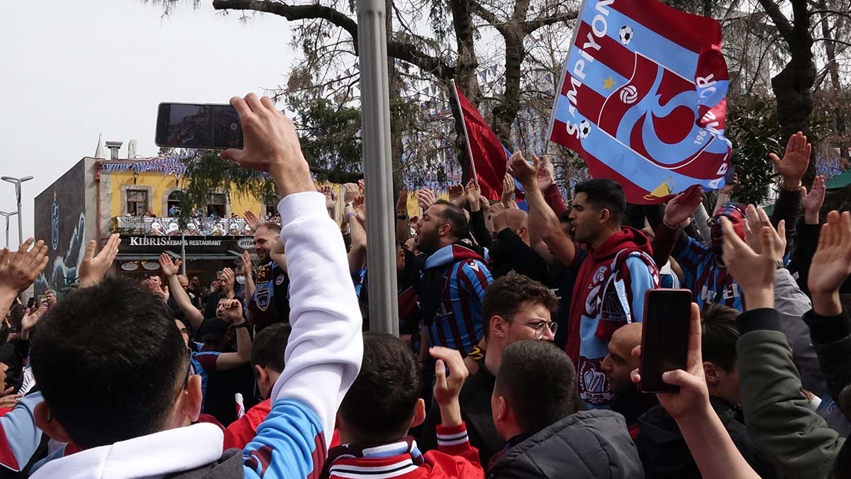 Trabzon'a şampiyonluk akını