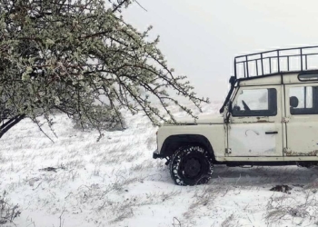 Trakya'nın yüksek kesimlerine kar yağdı