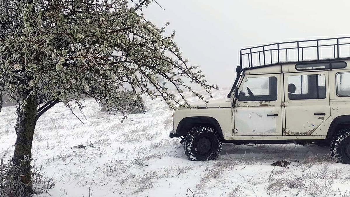 Trakya'nın yüksek kesimlerine kar yağdı