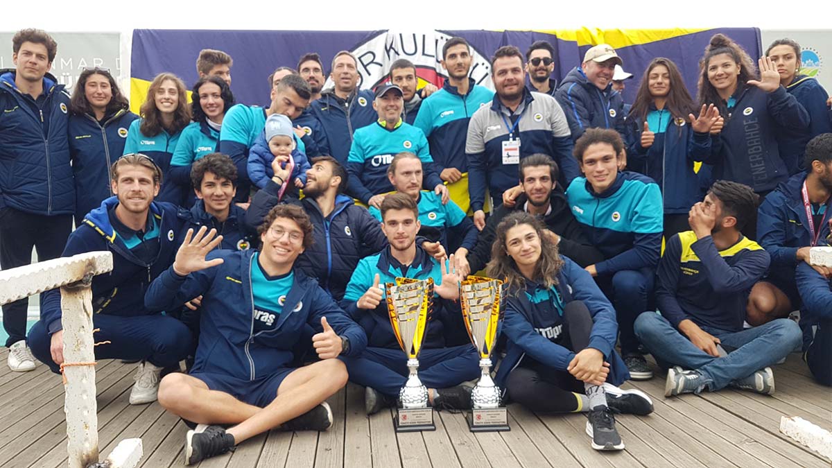 Türkiye Kürek Şampiyonası'nın galibi Fenerbahçe