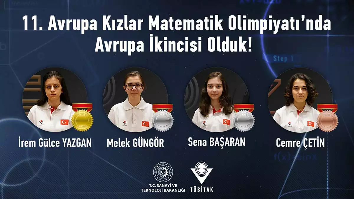 Türkiye, matematik olimpiyatı'nda 2'nci oldu