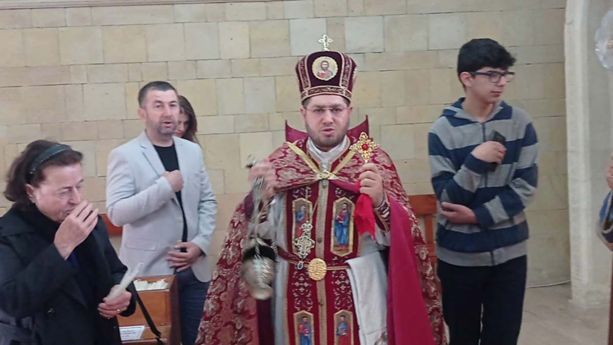 Türkiye'nin tek Ermeni köyü'nde Paskalya ayini