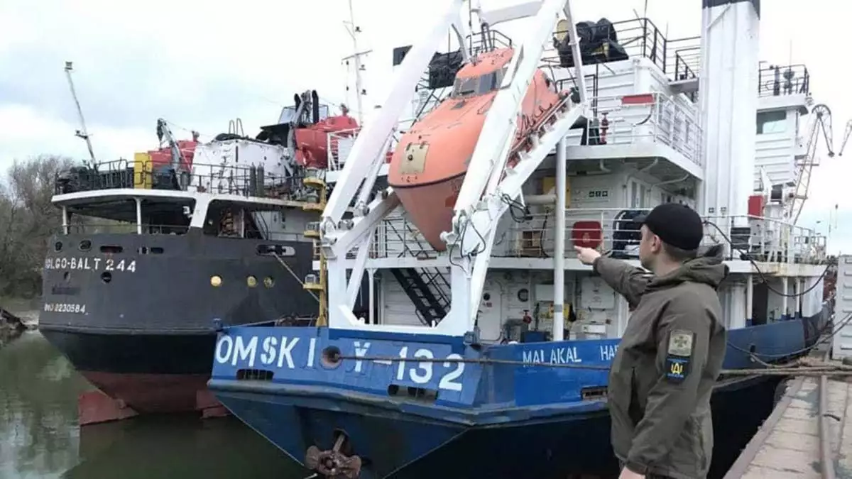 Ukrayna, odessa’da 10 rus gemisine el koydu