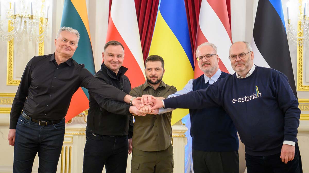 Ülke liderlerinden Zelenski'ye destek