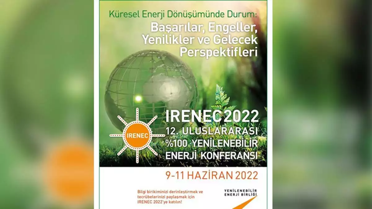 Yenilenebilir enerji konferansı başlıyor