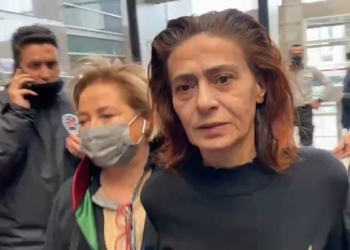 Yıldız Tilbe suç duyurusu için adliyeye geldi
