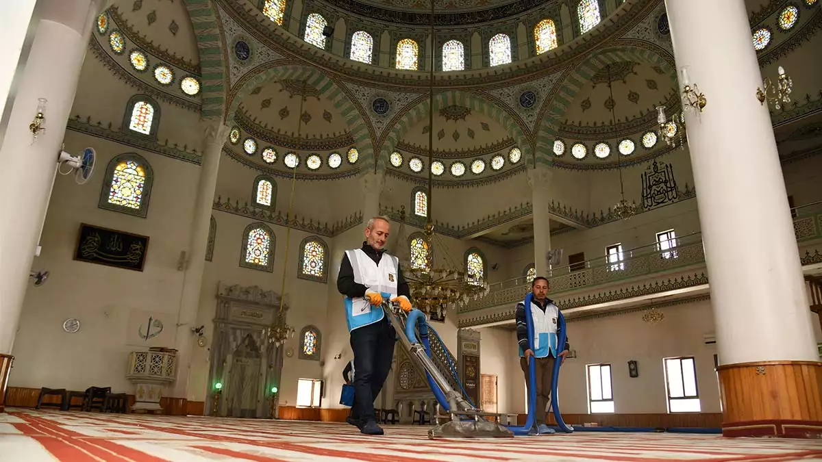 İbadethaneler ramazan ayı'na hazırlanıyor