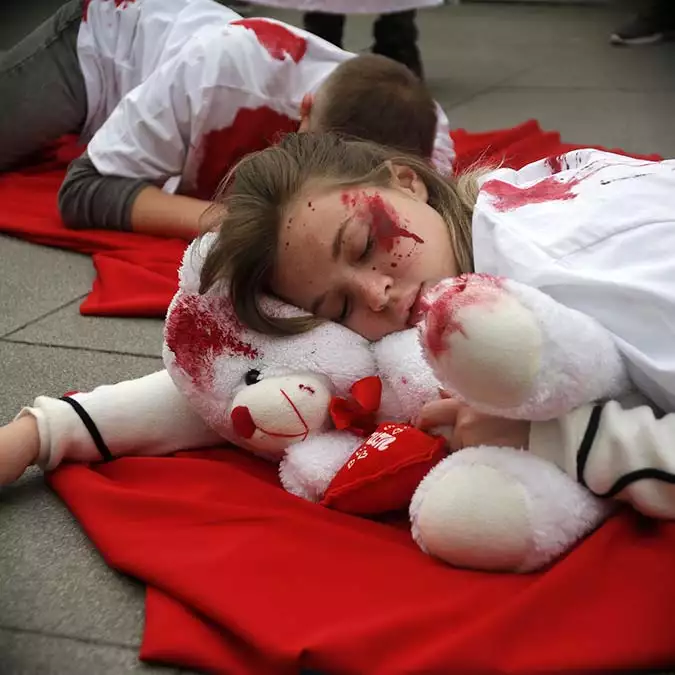 Beyoglunda ukraynalilar sivil olumlerini protesto etti 5756 dhaphoto8 - öne çıkan - haberton