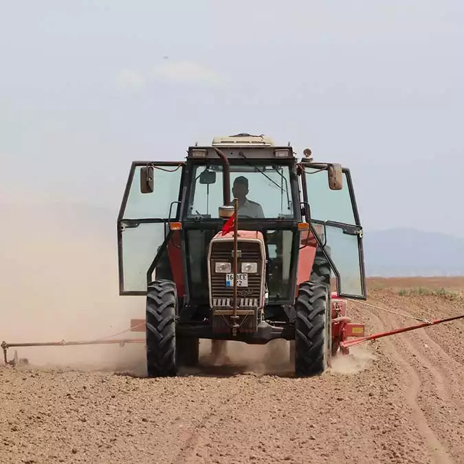 Türkiye'nin konya'dan sonra en büyük tahıl ambarı eskişehir'de, kuraklık endişesi yaşanıyor.