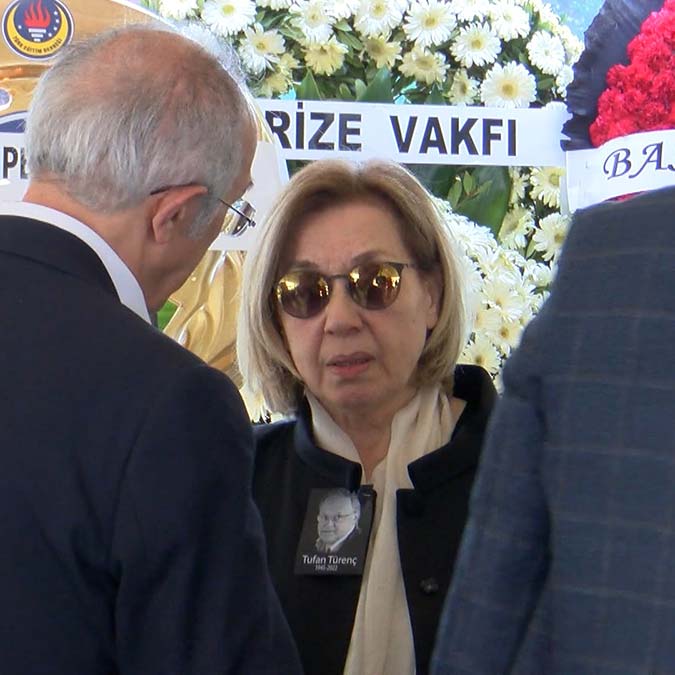 Tufan Türenç son yolculuğuna uğurlandı