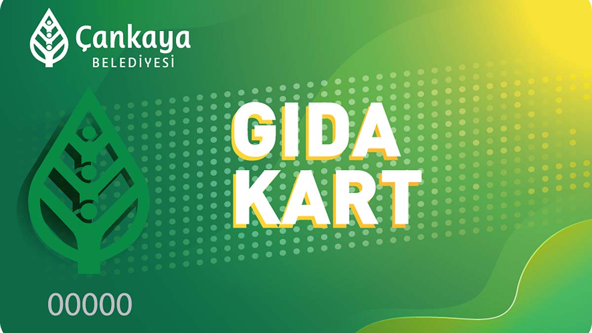 Çankaya'dan ihtiyaç sahiplerine Gıda Kart