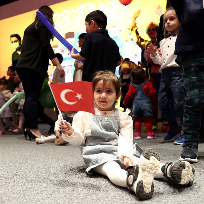 İletişim Başkanlığı 23 Nisan etkinliği düzenledi