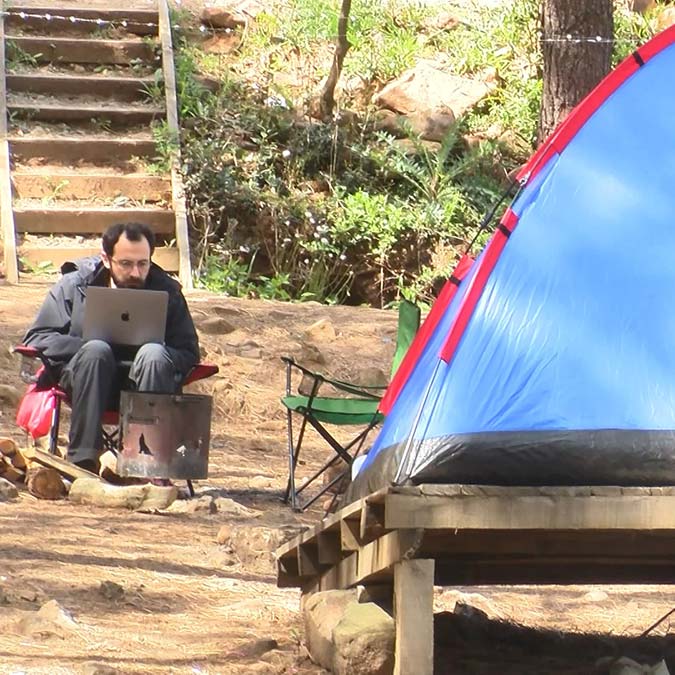 İstanbul'da çadır ve karavan kamplarına yoğun ilgi