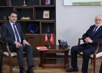 Karamollaoğlu Gültekin Uysal ile görüştü