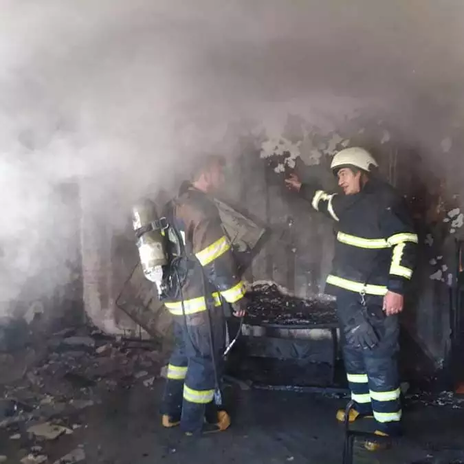 Kırşehir'de çıkan yangında 1 çocuk öldü