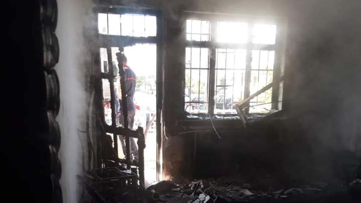 Kırşehir'de çıkan yangında 1 çocuk öldü