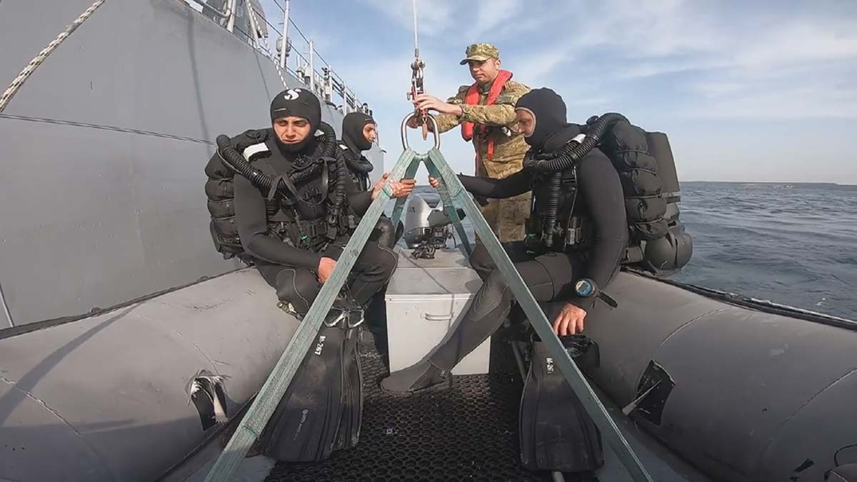 Mayınların imha edilme anları paylaşıldı