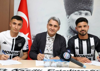 Nazilli Belediyespor iki genç oyuncusunu kadroya aldı