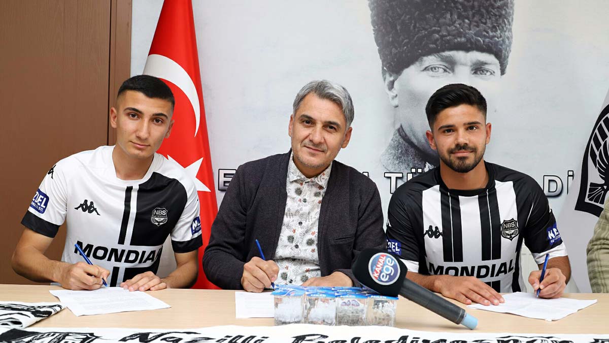 Nazilli Belediyespor iki genç oyuncusunu kadroya aldı