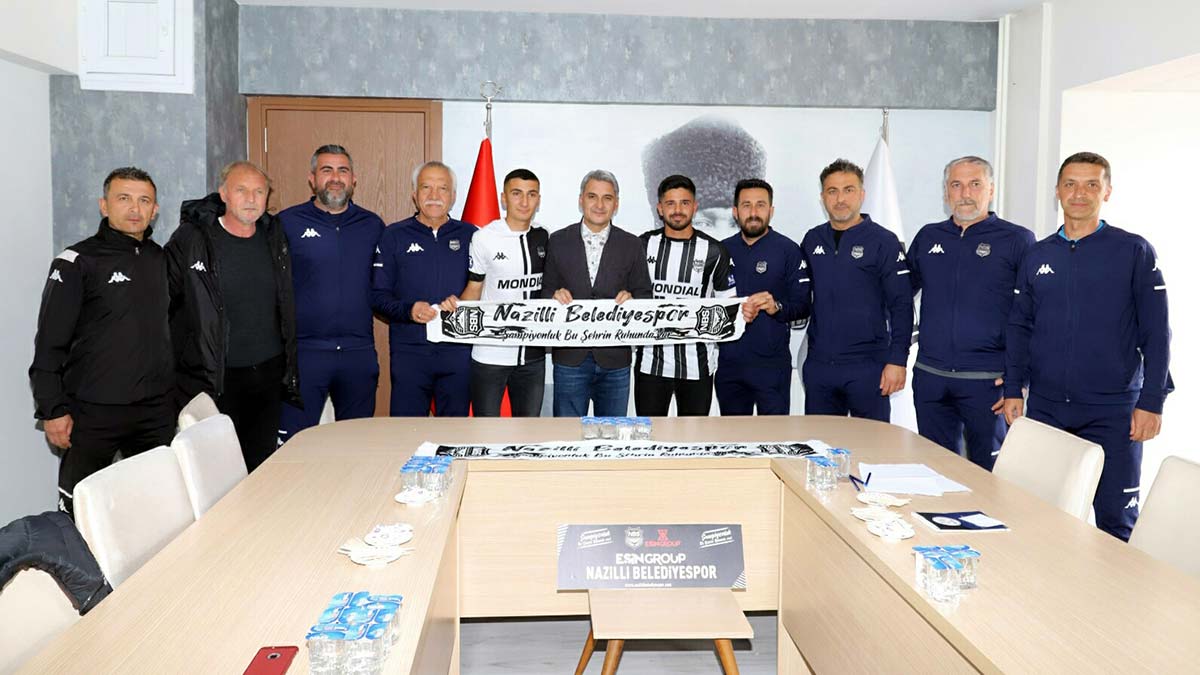 Nazilli Belediyespor iki genç oyuncusunu kadroya aldı