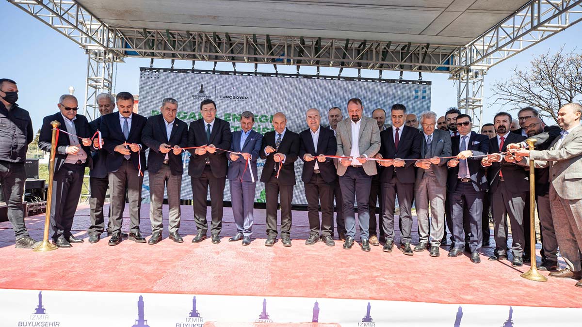 Çevre dostu tesis açıldı