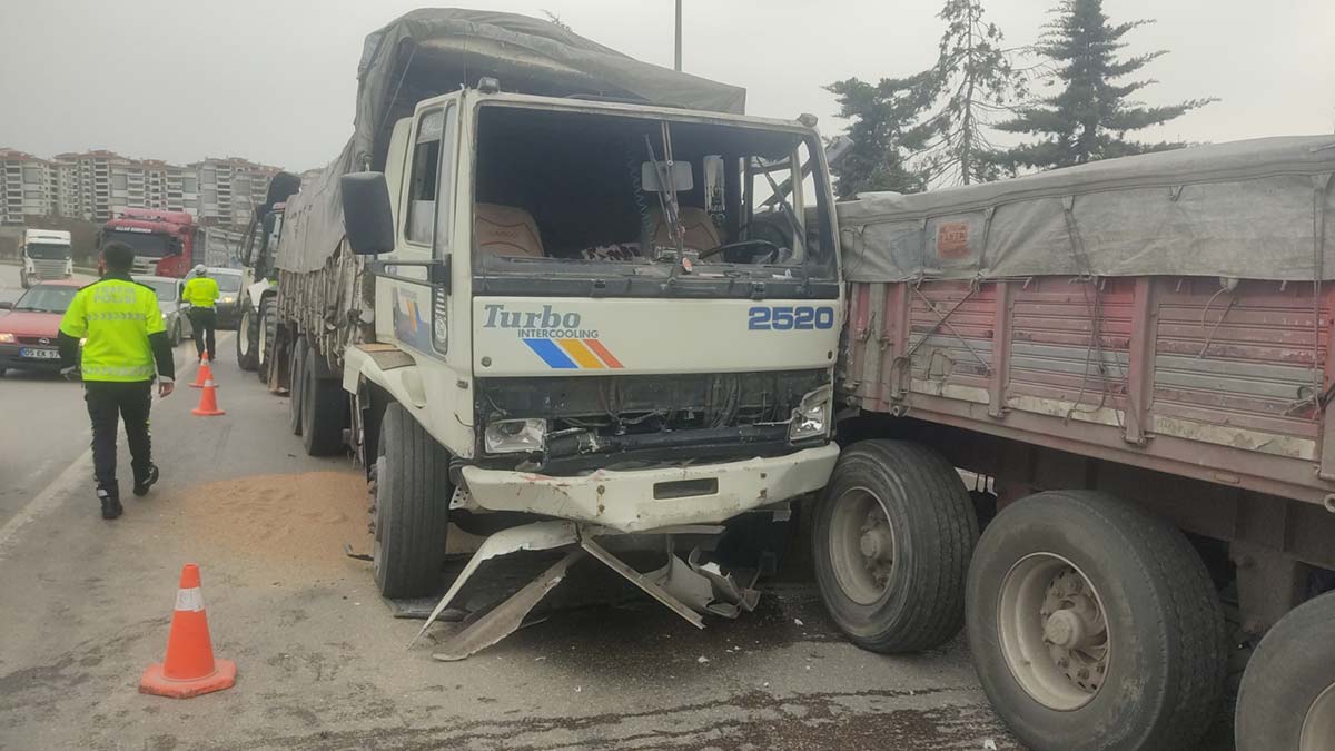 Samsun-Ankara kara yolunda zincirleme kaza