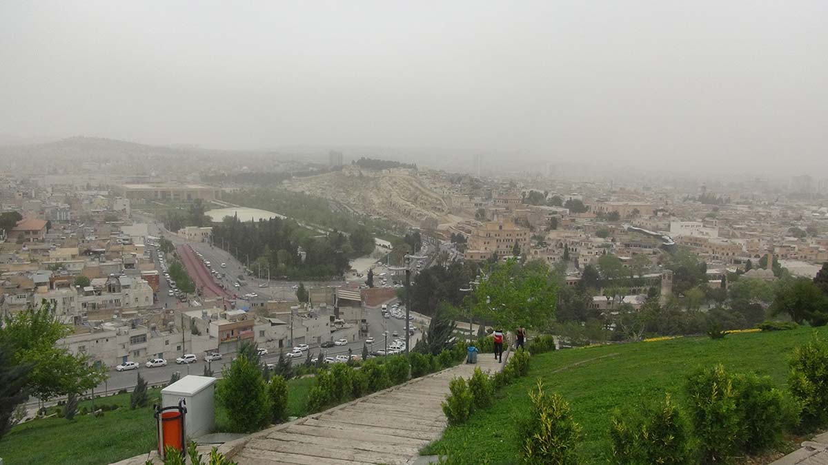 Şanlıurfa'da toz bulutu etkisi