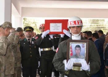 Şehit Piyade Er Yunus Kalkan toprağa verildi