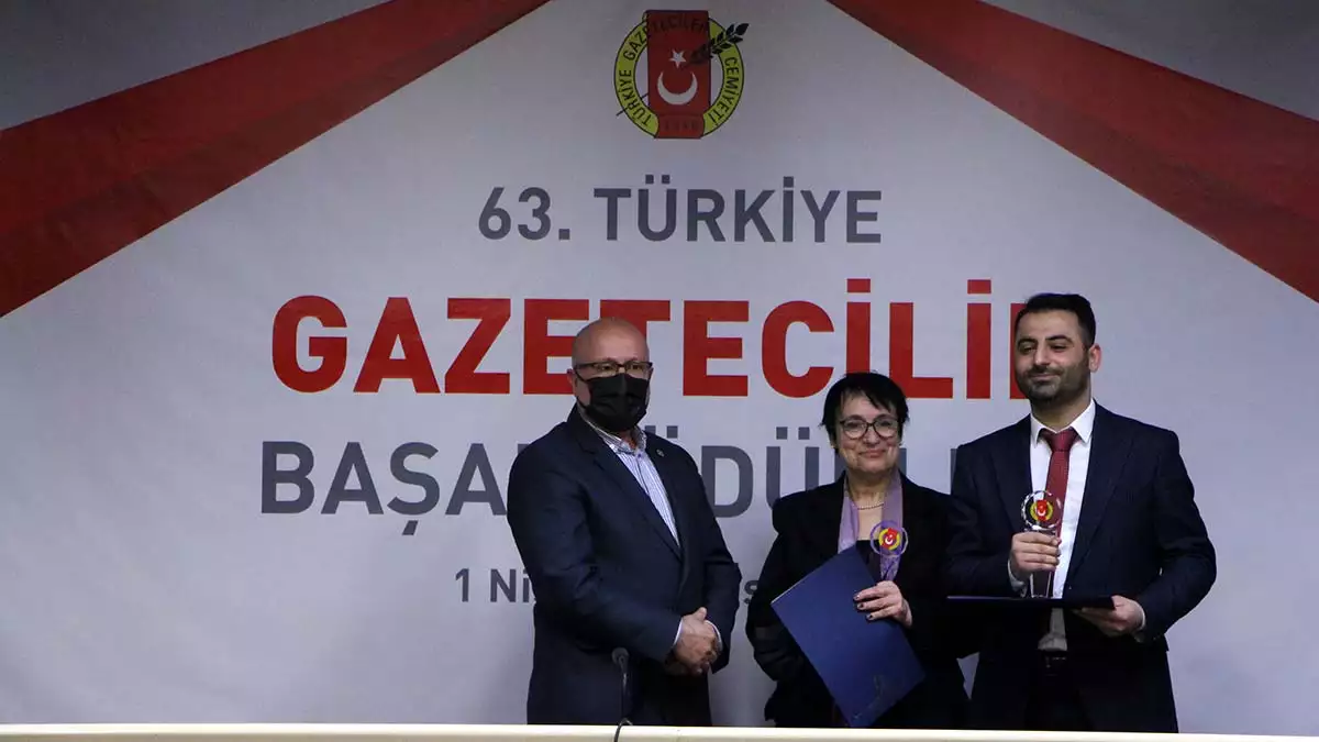 Türkiye gazetecilik başarı ödülleri sahiplerine verildi