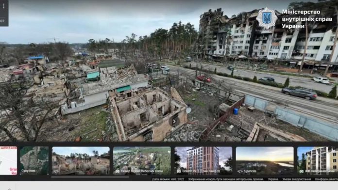 Ukrayna'nın yıkılan şehirleri dijitalleşecek