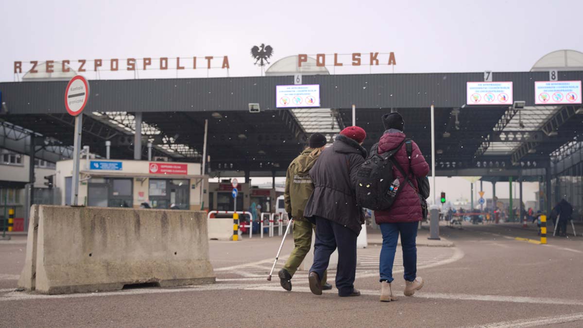 Ukrayna'dan Polonya'ya 2.9 milyon mülteci giriş yaptı