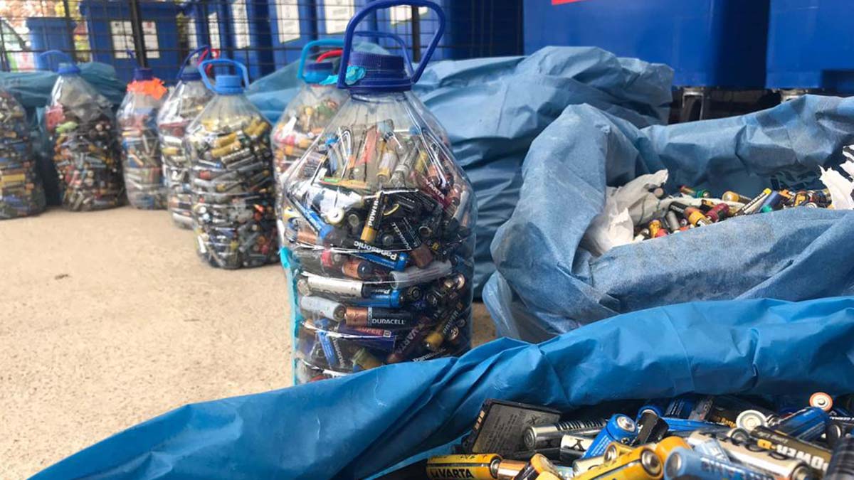 Okullar Arası Atık Pil Toplama Yarışması düzenlendi