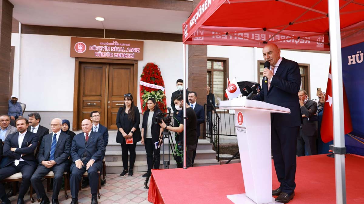 Hüseyin Nihal Atsız kültür merkezi açıldı