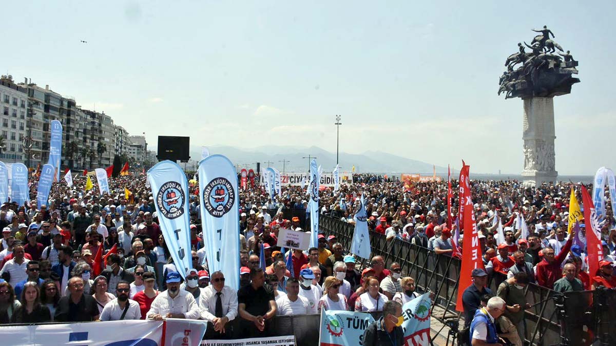 1 Mayıs kutlamalarına 139 bin kişi katıldı